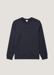 Men's Supima Loopback Sweatshirt in Midnight Navy