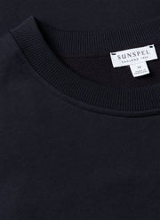 Men's Supima Loopback Sweatshirt in Midnight Navy