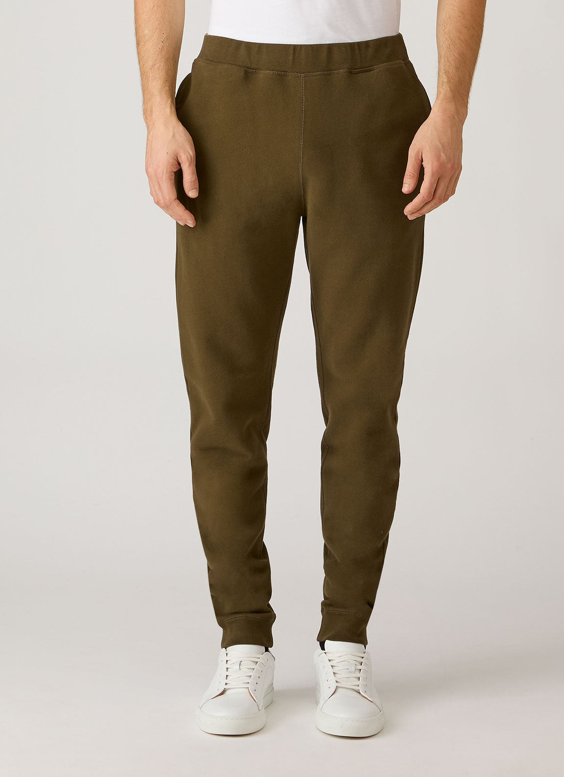 Men's Loopback Sweatpants in Loden Green