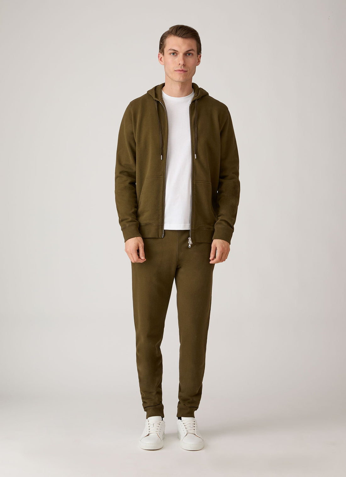 Men's Loopback Sweatpants in Loden Green