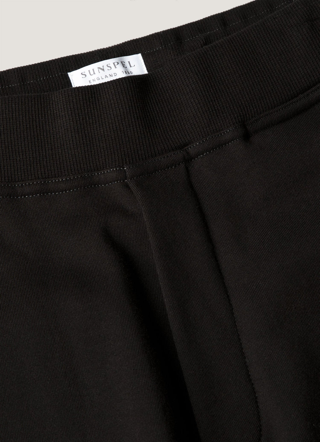 Men's Supima Loopback Sweatpants in Black