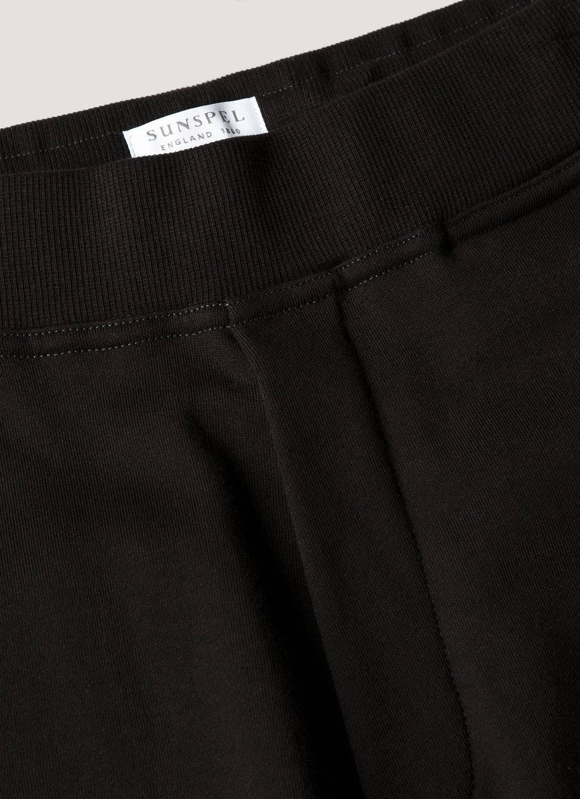 Men's Supima Loopback Sweatpants in Black