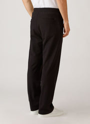 Men's Supima Loopback Sweatpants in Black