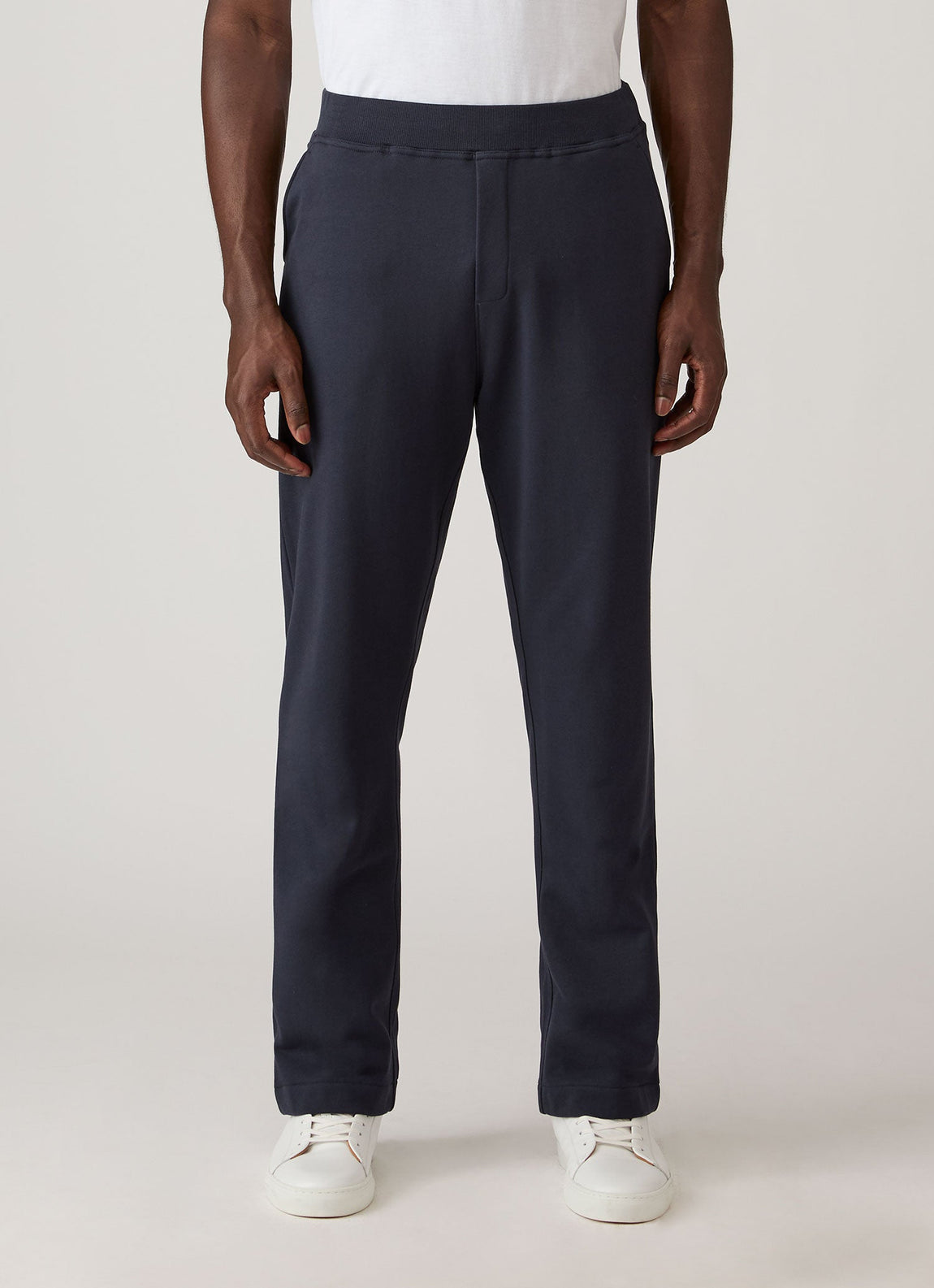 Men's Supima Loopback Sweatpants in Midnight Navy
