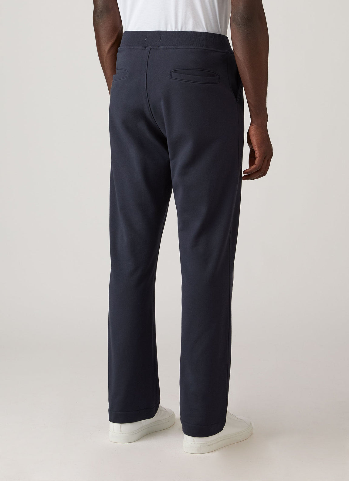 Men's Supima Loopback Sweatpants in Midnight Navy
