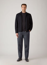 Men's Regular Fit Chino in Slate Blue