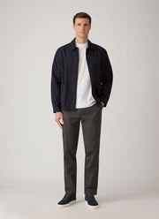 Men's Regular Fit Chino in Anthracite