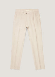 Men's Linen Two-Piece Suit in Sand
