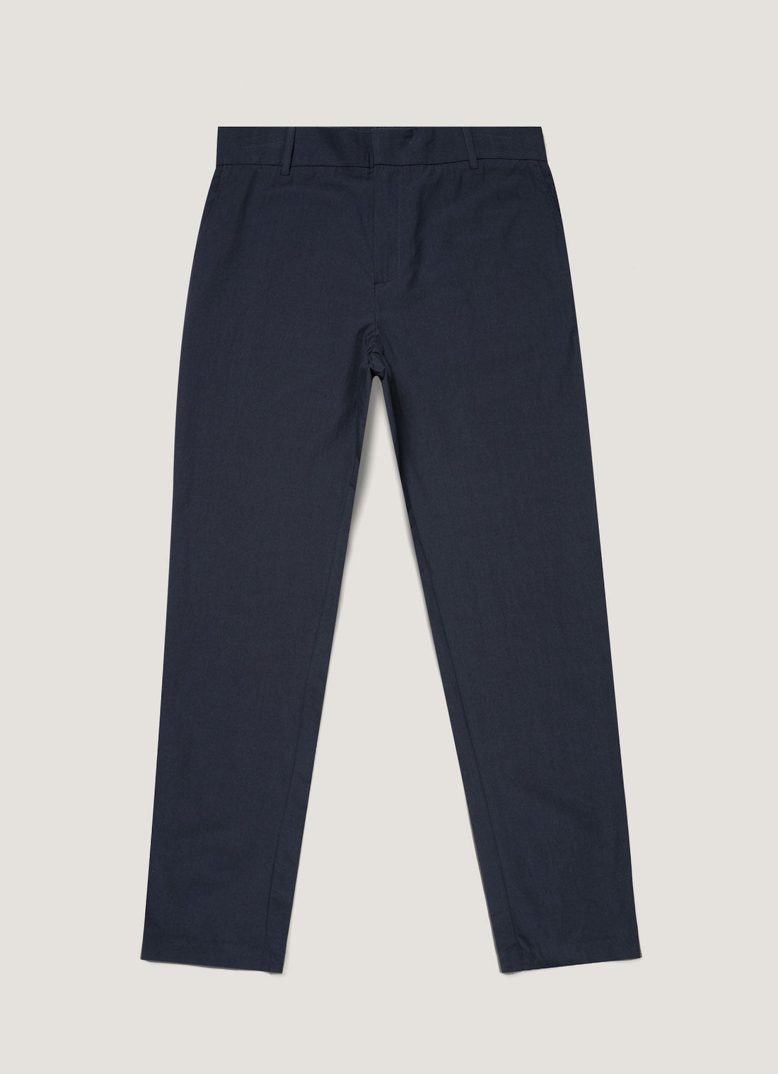 Men's Lightweight Cotton Poplin Trouser in Navy