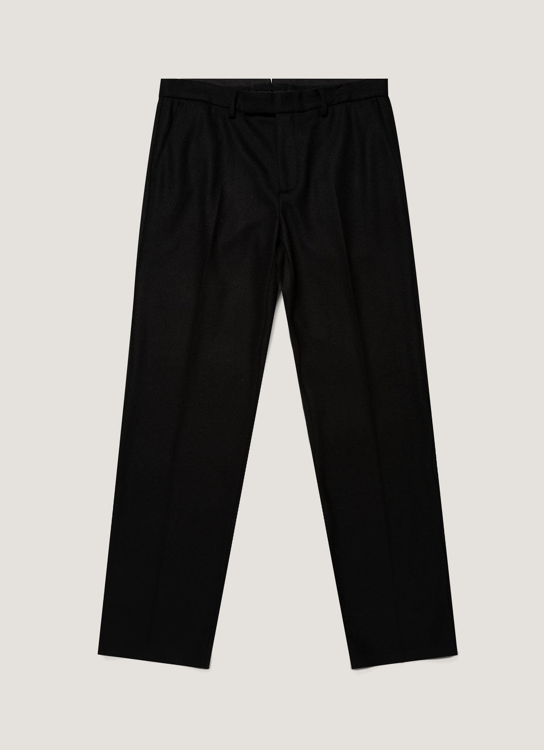 Pantalon en laine bouillie