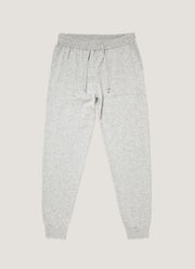 Men's Cashmere Lounge Set in Grey Melange