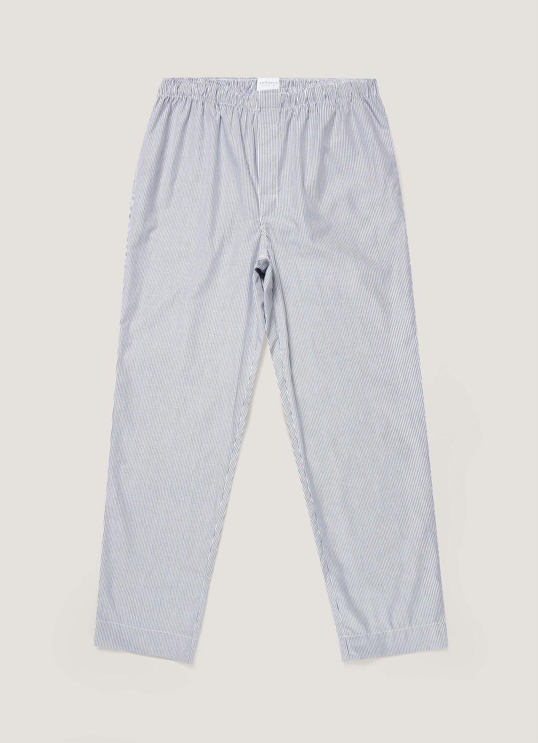 Pyjamahose aus Baumwollpopeline