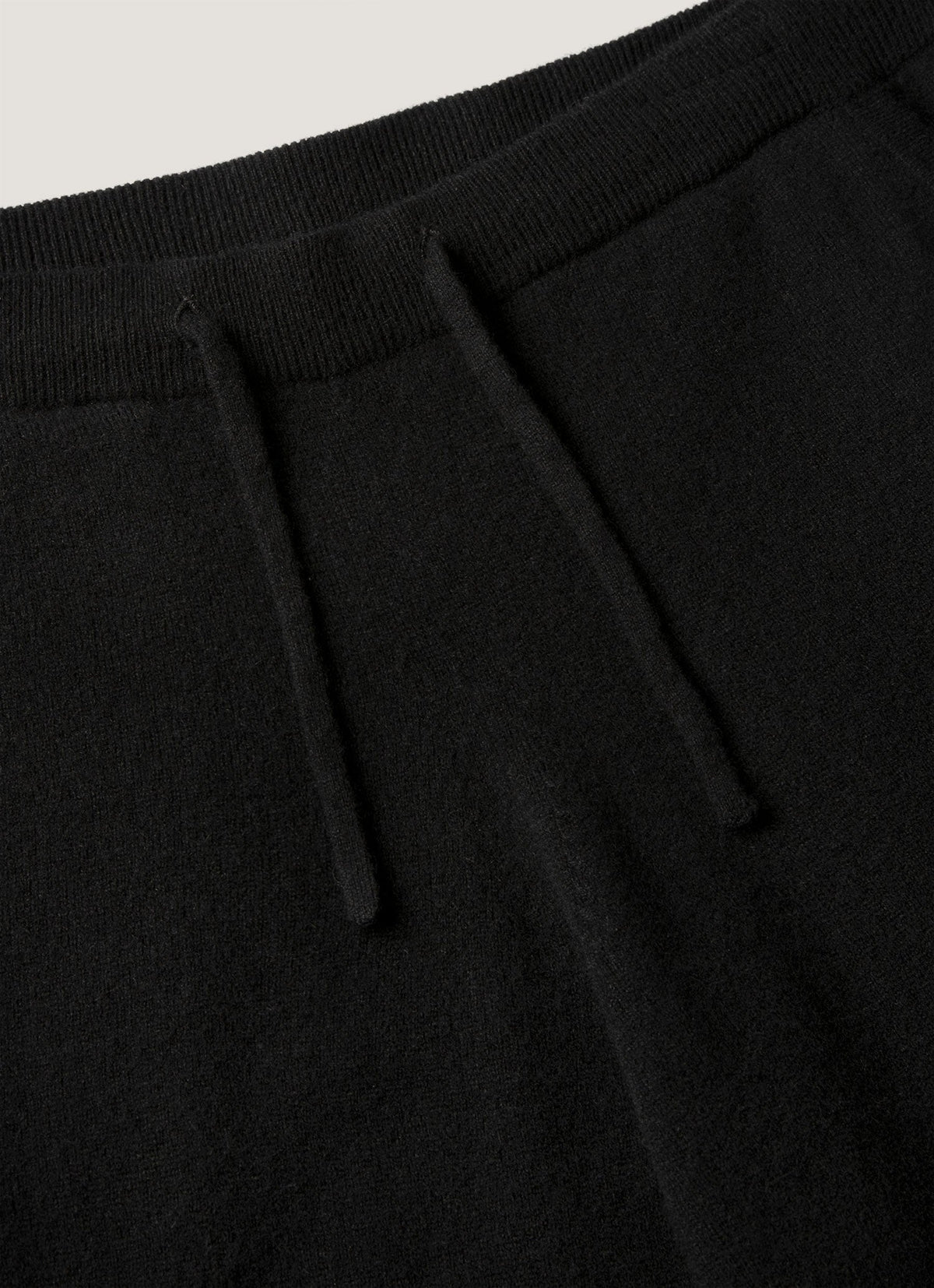 Men's Cashmere Lounge Pant in Black