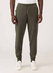 Men's Cashmere Lounge Pant in Khaki