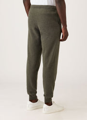 Men's Cashmere Lounge Pant in Khaki