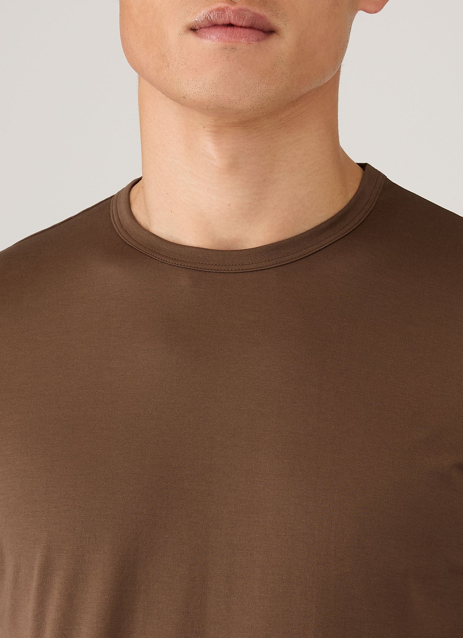 Men's Classic T-shirt in Dark Walnut