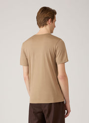 Men's Classic T-shirt in Dark Beige