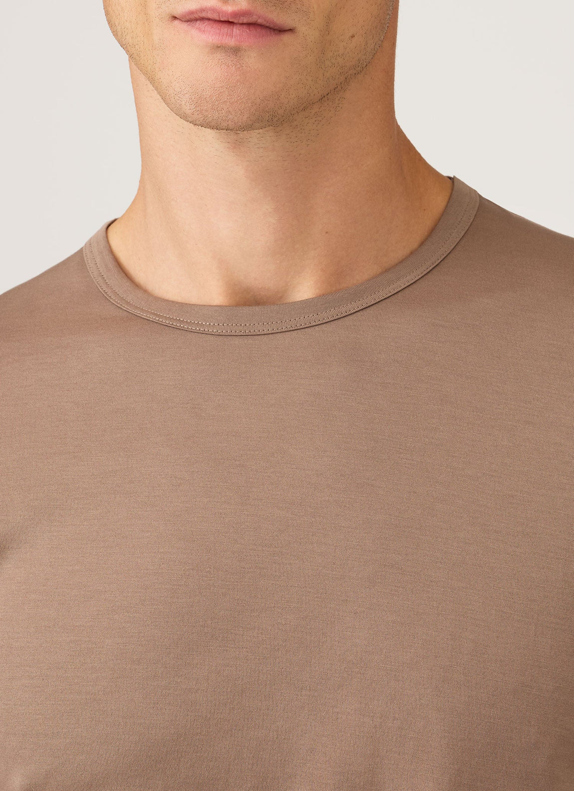 Men's Classic T-shirt in Taupe
