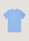 Men's Classic T-shirt in Azure Blue