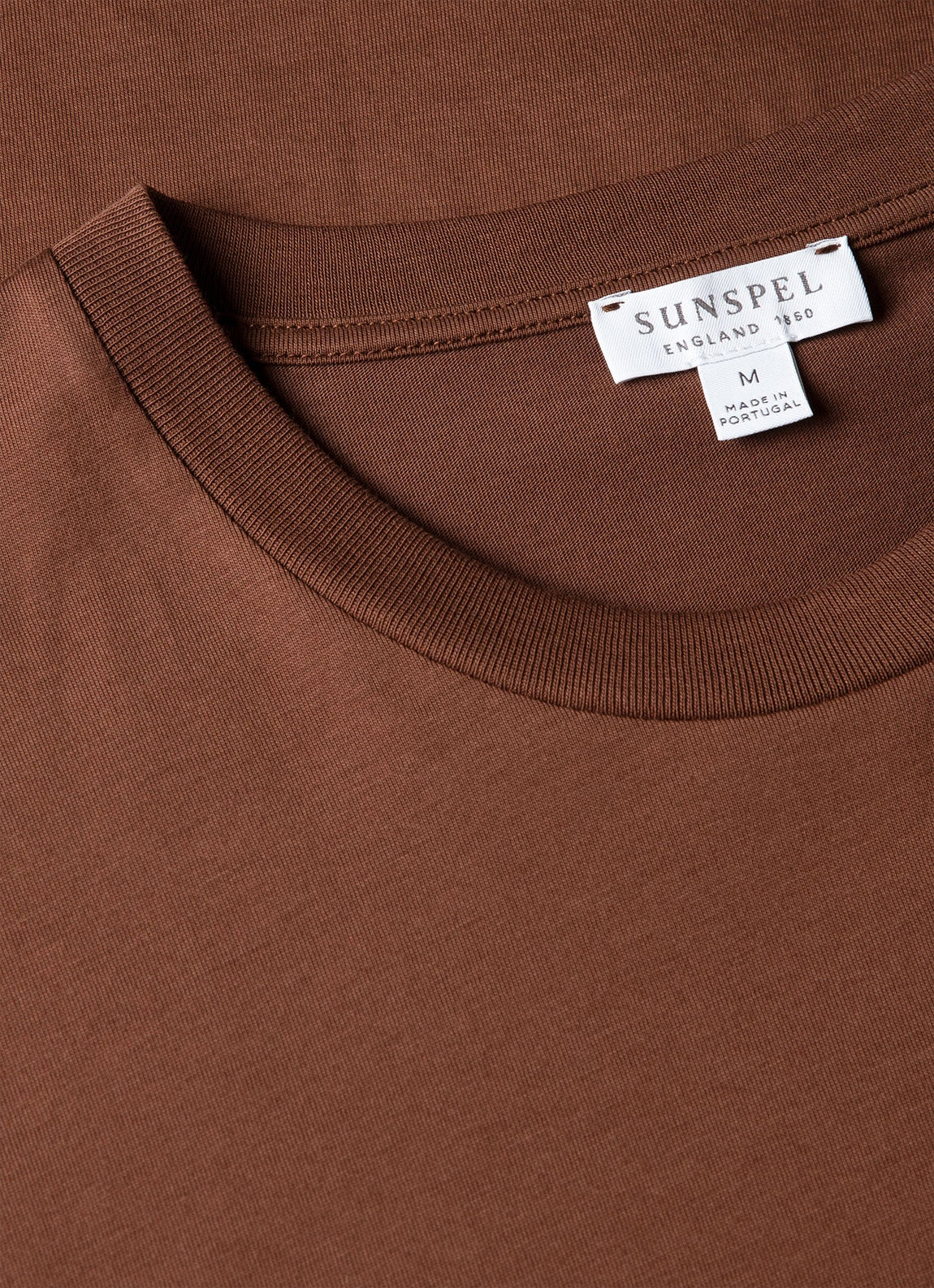 Men's Riviera Midweight T-shirt in Chestnut