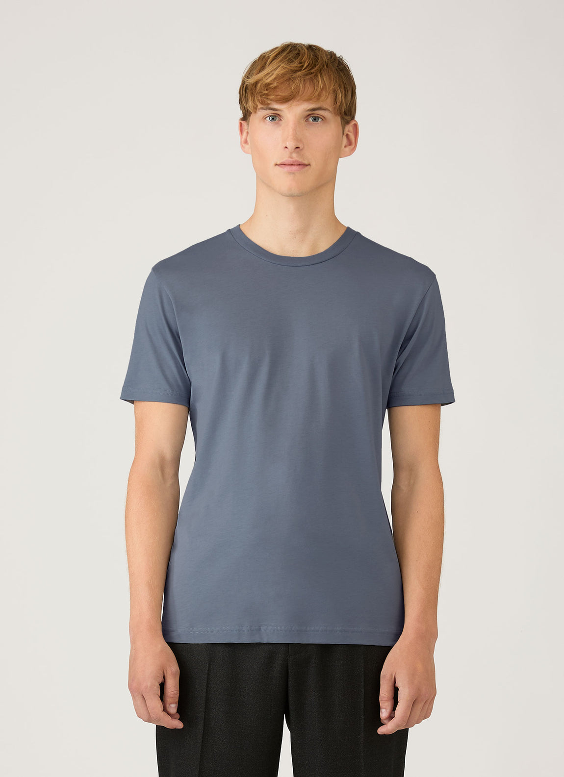 Men's Riviera Midweight T-shirt in Slate Blue