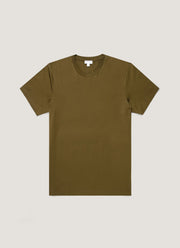 Men's Riviera Midweight T-shirt in Loden Green