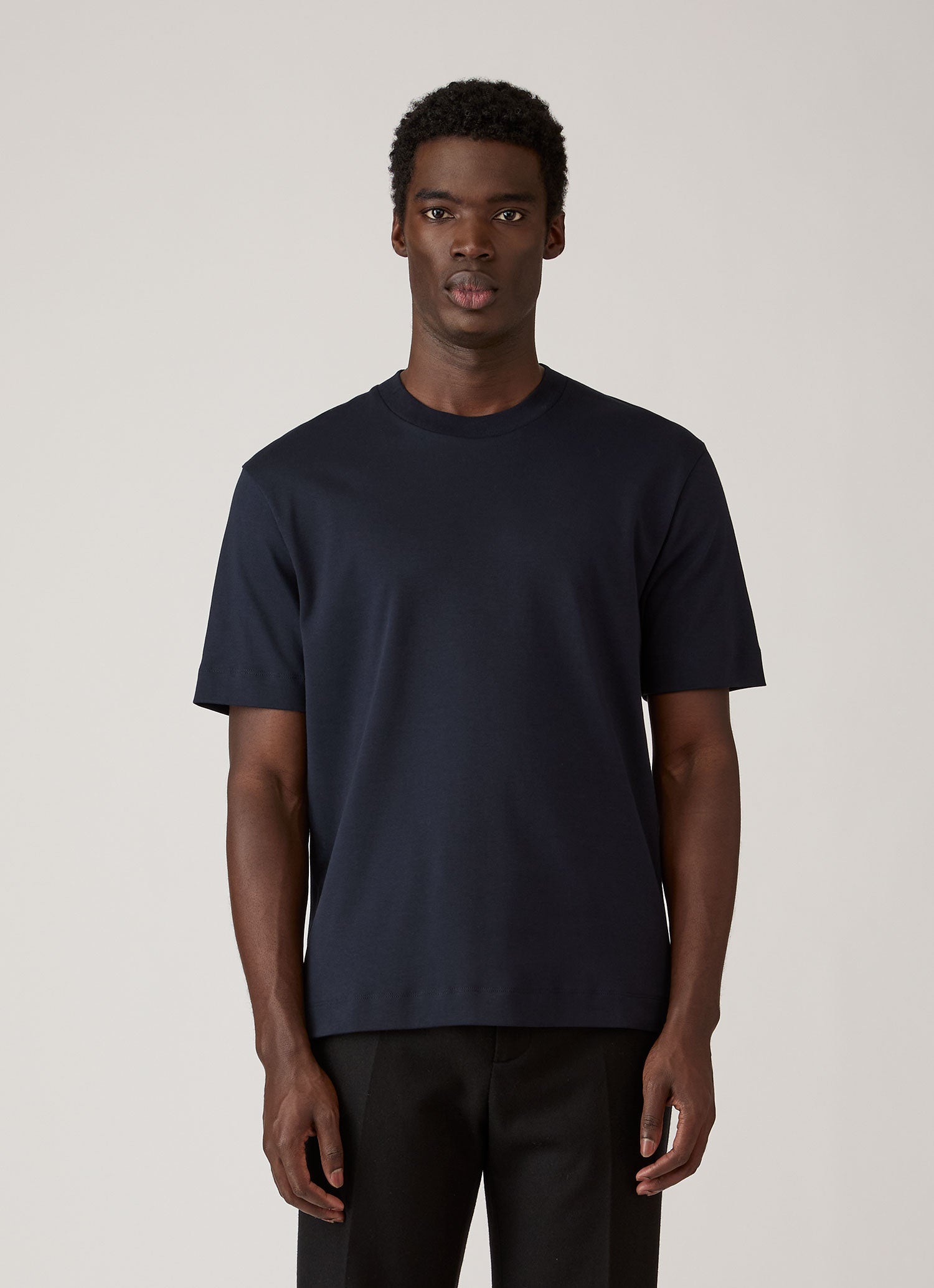 Men's Relaxed Fit Heavyweight T-shirt in Midnight Navy