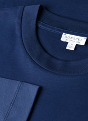 Men's Long Sleeve Heavyweight T-shirt in Inkwell