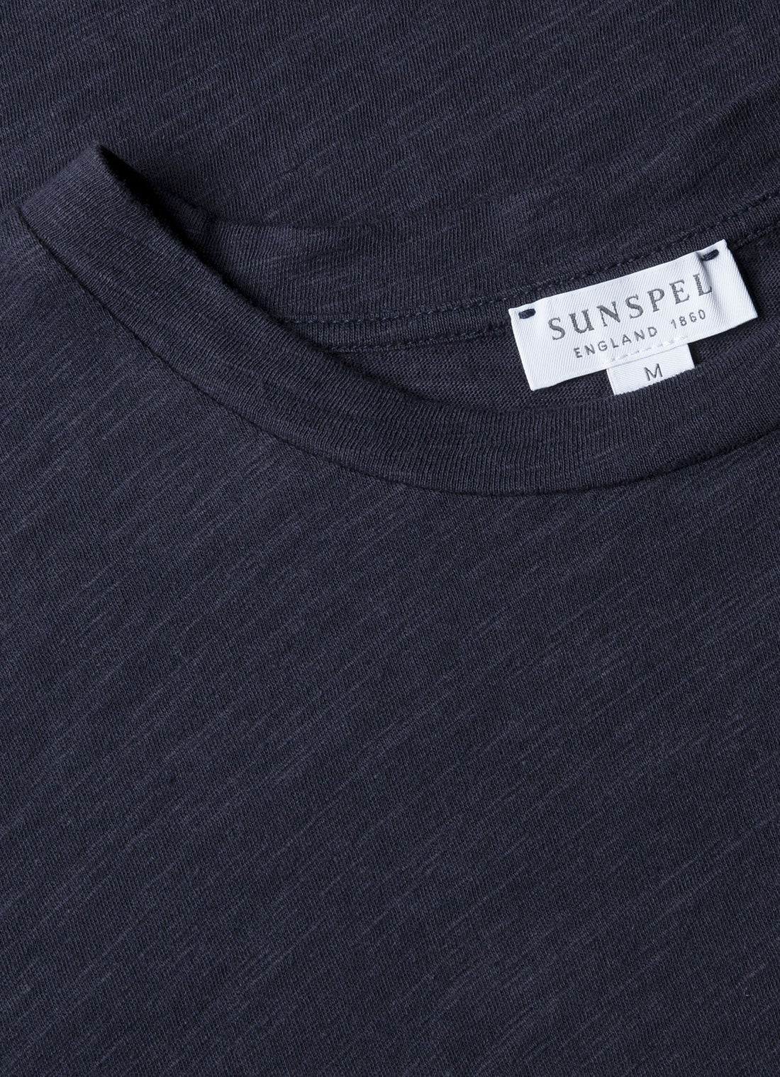 Men's Cotton Linen T-shirt in Navy