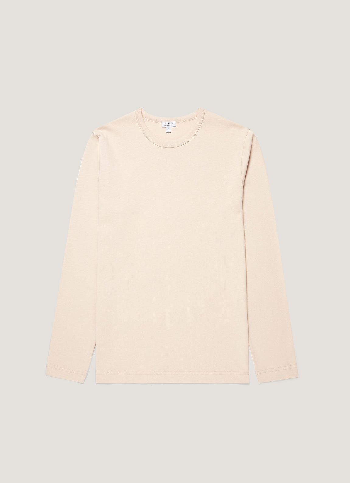 Men's Long Sleeve Heavyweight Classic T-shirt in Swansdown