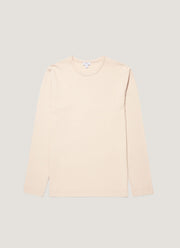 Men's Long Sleeve Heavyweight Classic T-shirt in Swansdown