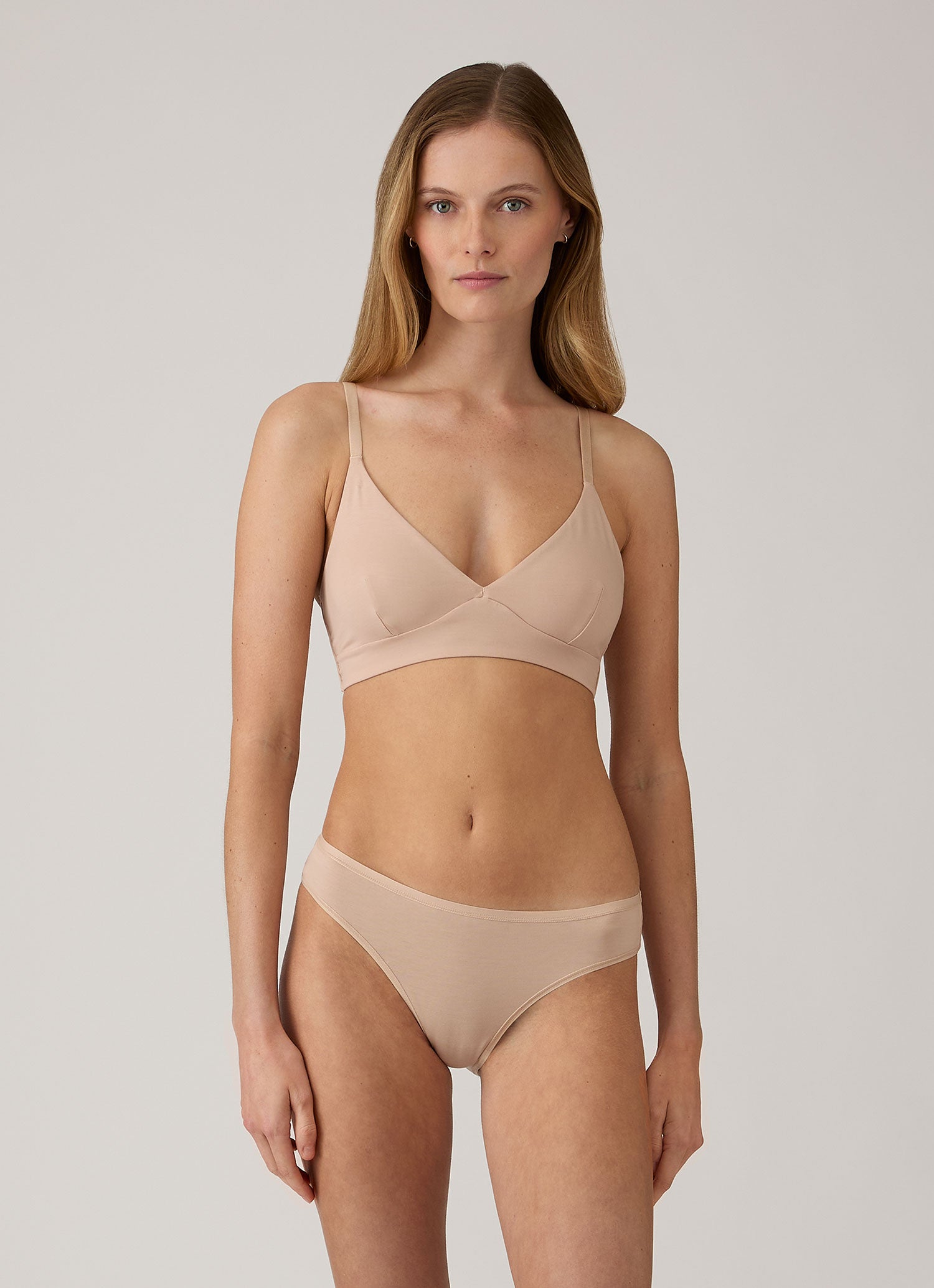 Women's Tencel™ Soft Bra in Beige