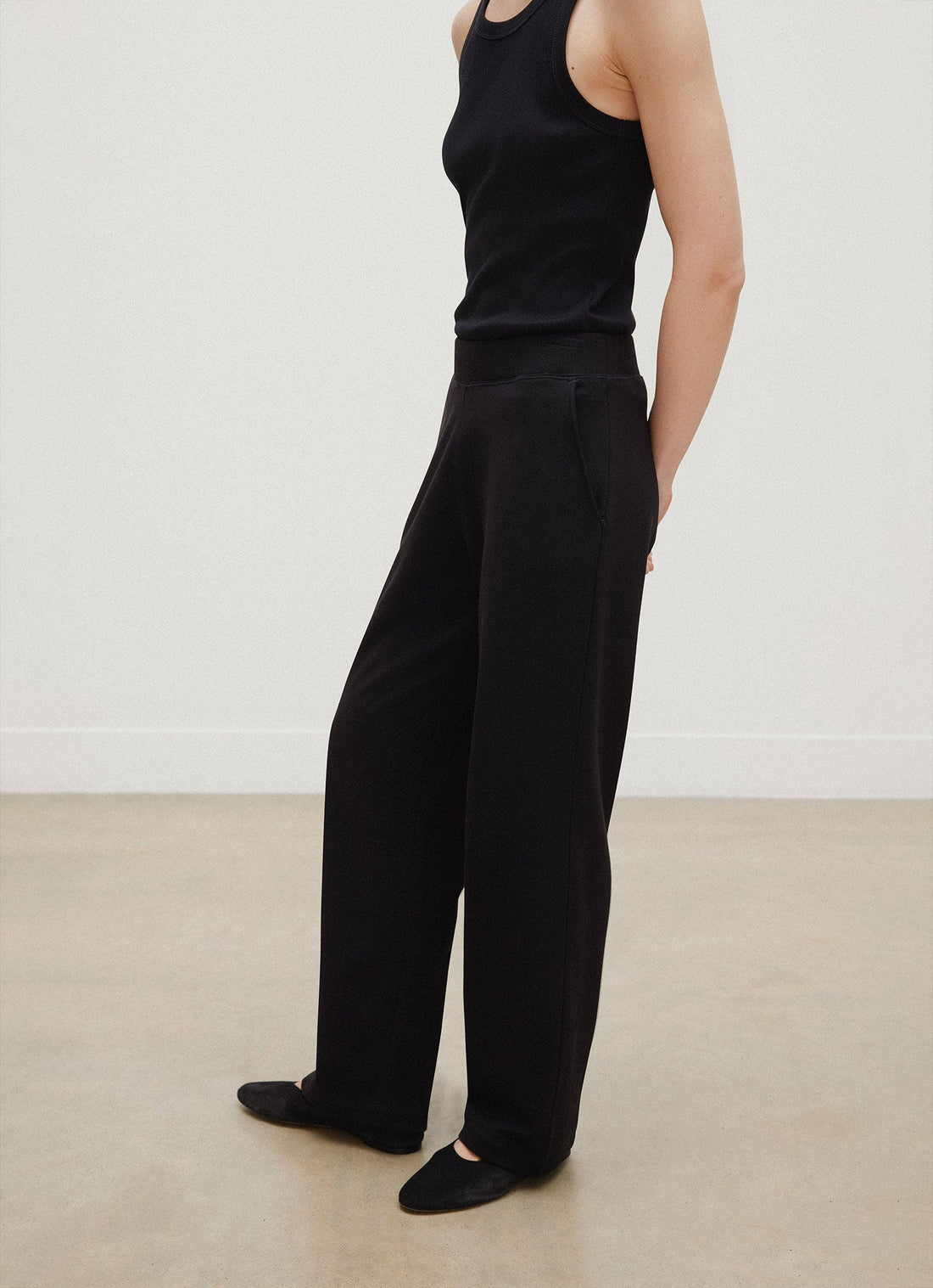 Pantalon en molleton Loopback Supima