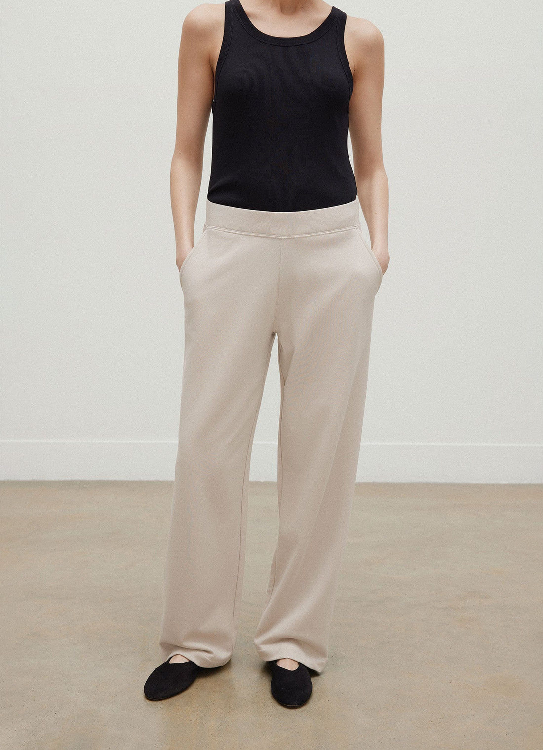 Pantalon en molleton Loopback Supima